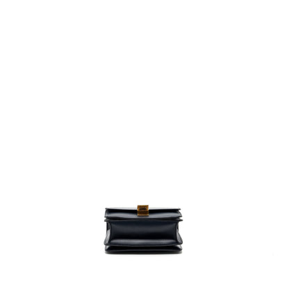 Celine mini box Purse calfskin dark blue