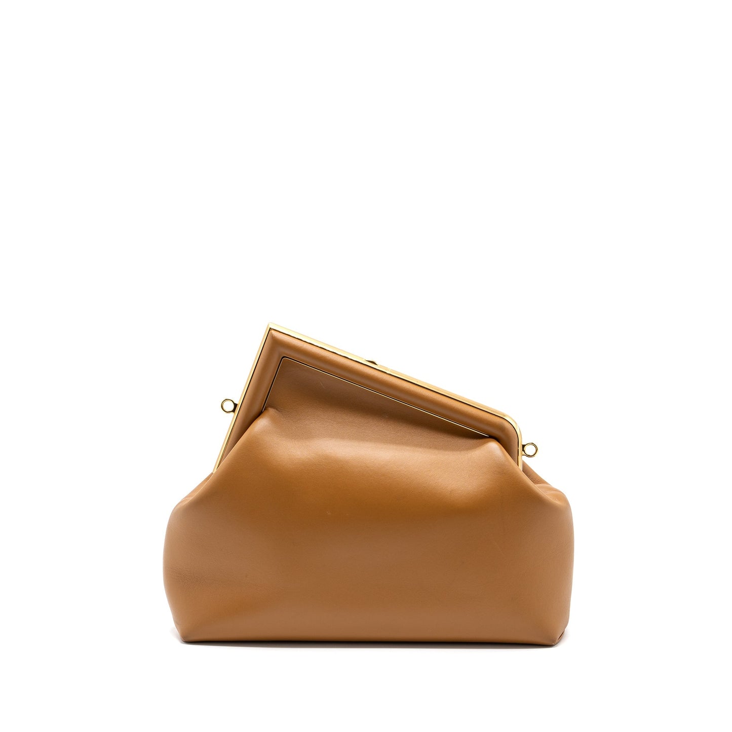 Fendi First Medium Nappa Lambskin Caramel