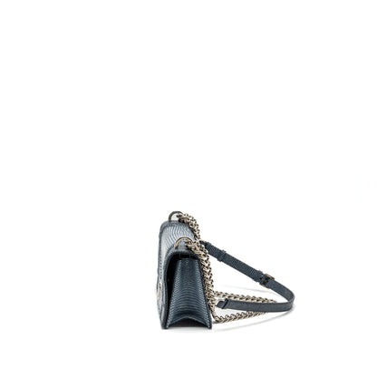 Dior small diorama lizard silver/multicolour