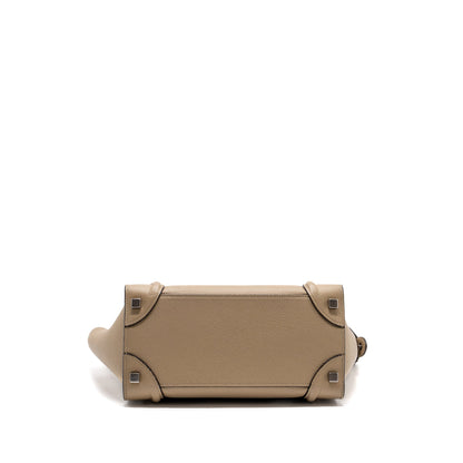 Celine micro luggage Purse calfskin dune