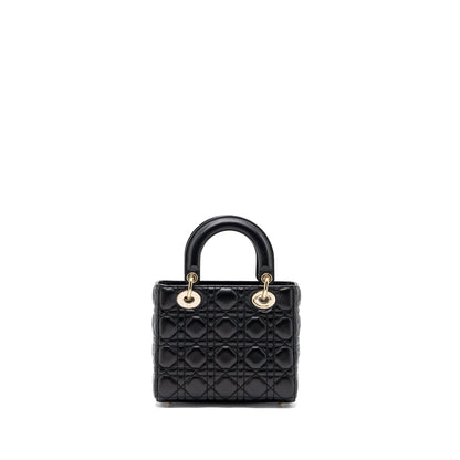 Dior My Dior Small Lady Dior Lambskin Black