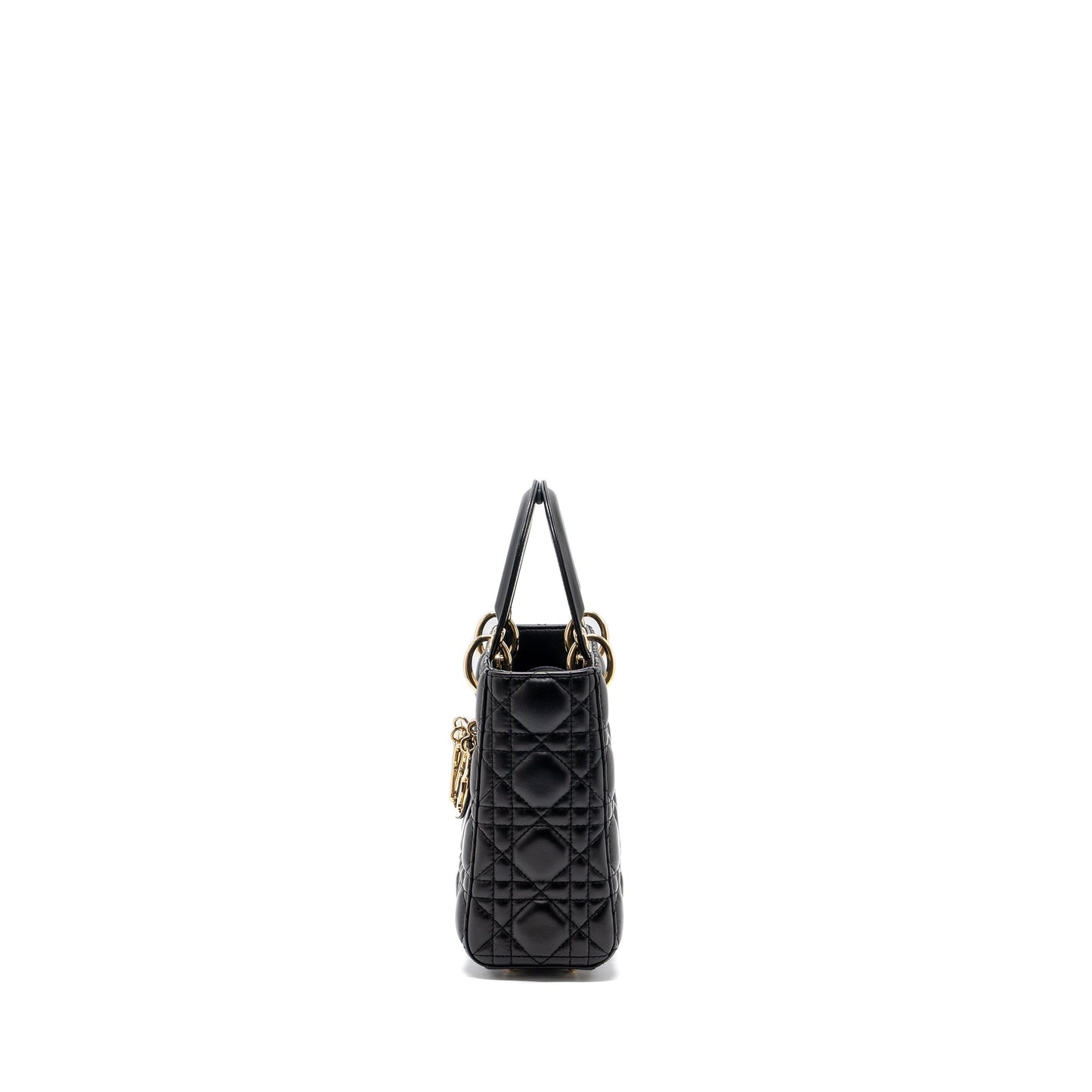 Dior My Dior Small Lady Dior Lambskin Black
