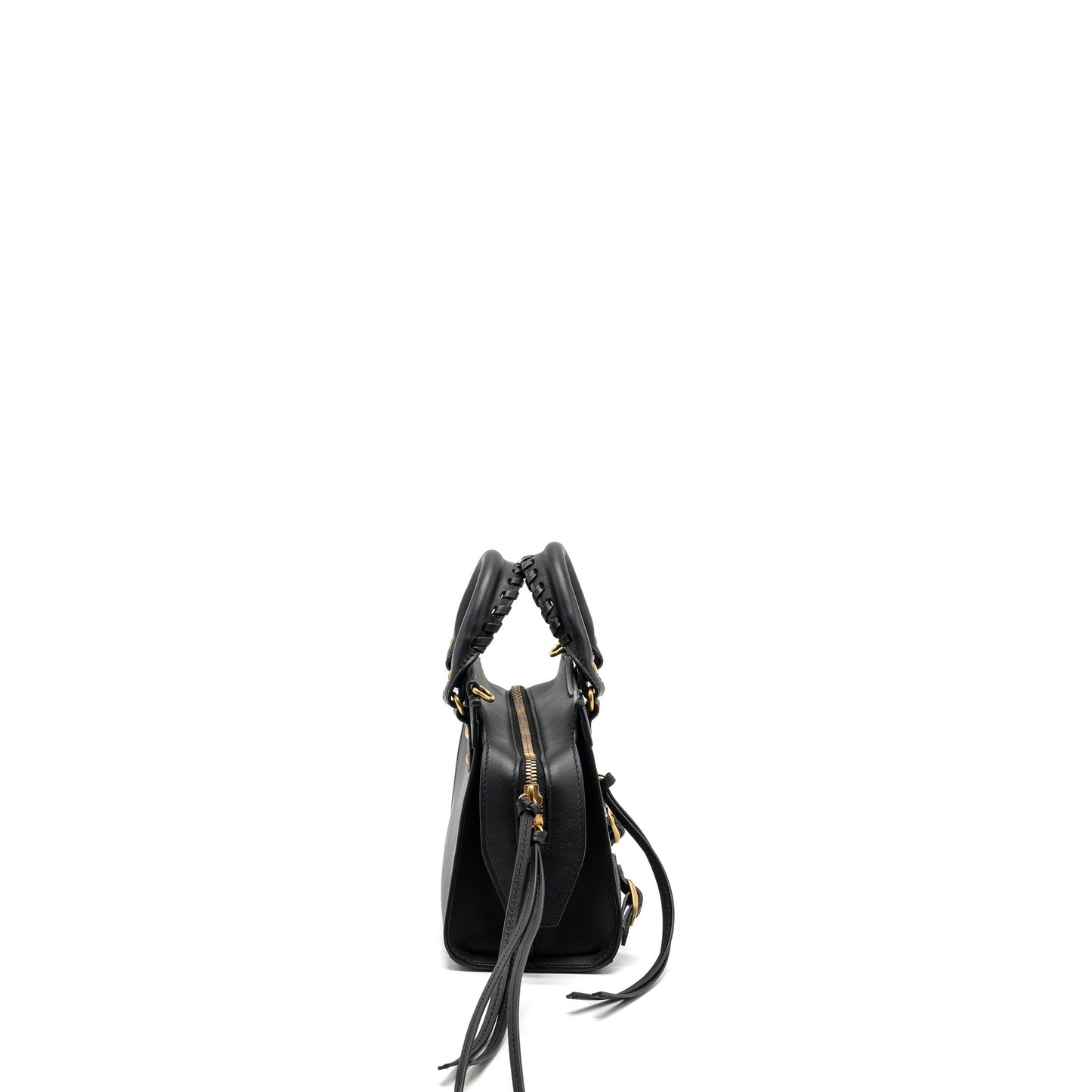 Balenciaga Neo Classic Mini Handbag Smooth Calfskin Black
