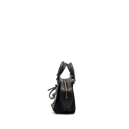 Balenciaga Neo Classic Mini Handbag Smooth Calfskin Black