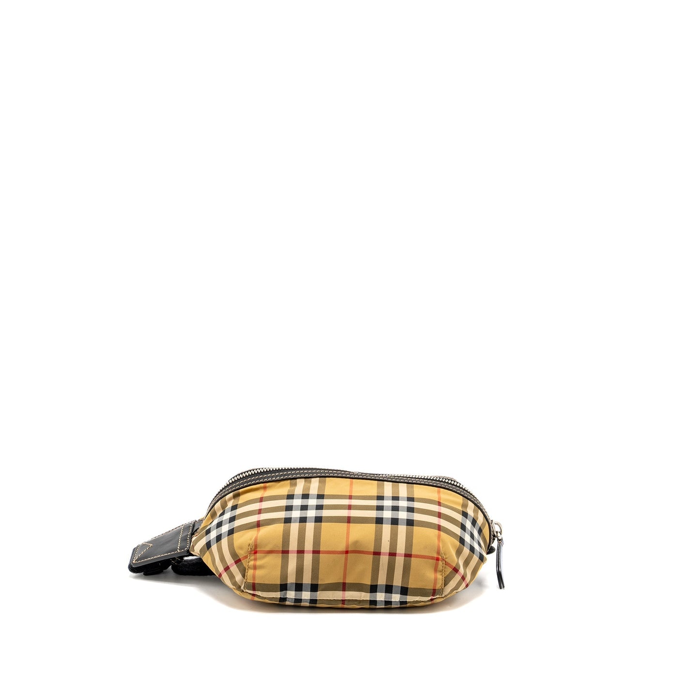 Burberry Belt Purse Check Nylon Multicolour