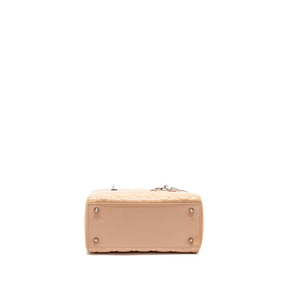 Dior Medium Lady Dior Patent Light Pink