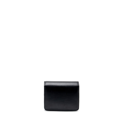 Celine mini classic box Purse calfskin Black