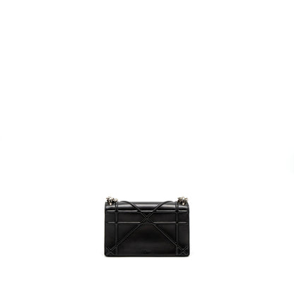 Dior Mini Diorama Purse Calfskin Black