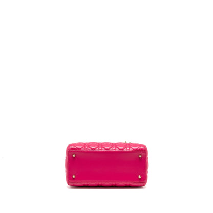 Dior Medium Lady Dior Lambskin Pink