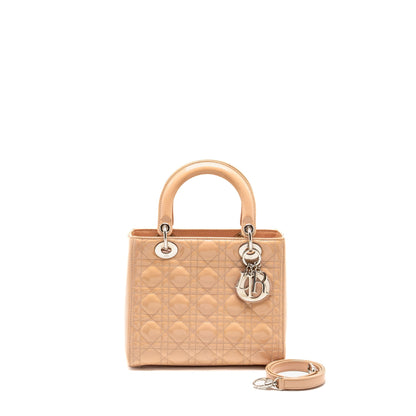 Dior Medium Lady Dior Patent Light Pink