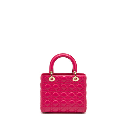 Dior Medium Lady Dior Lambskin Pink
