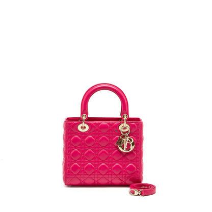 Dior Medium Lady Dior Lambskin Pink