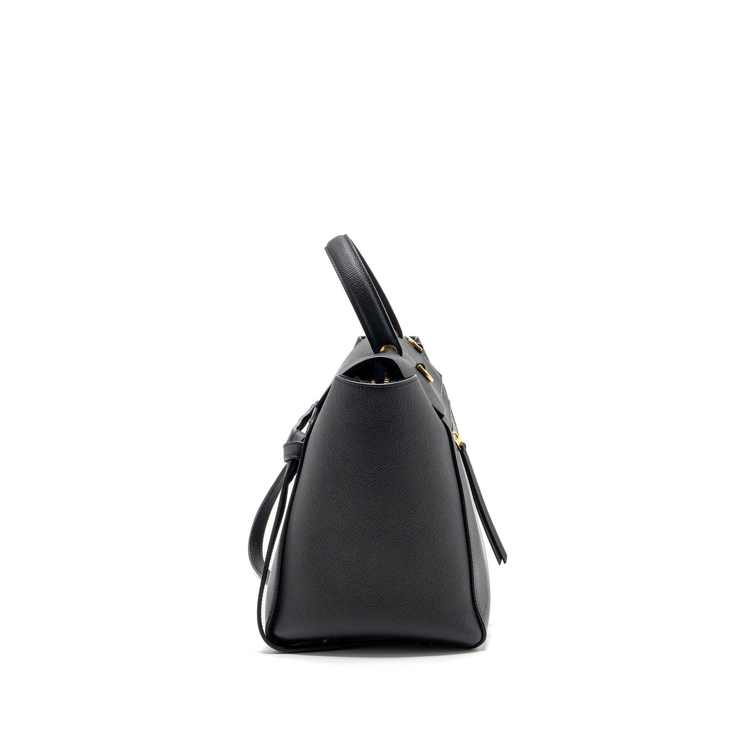 Celine mini belt Purse grained calfskin black
