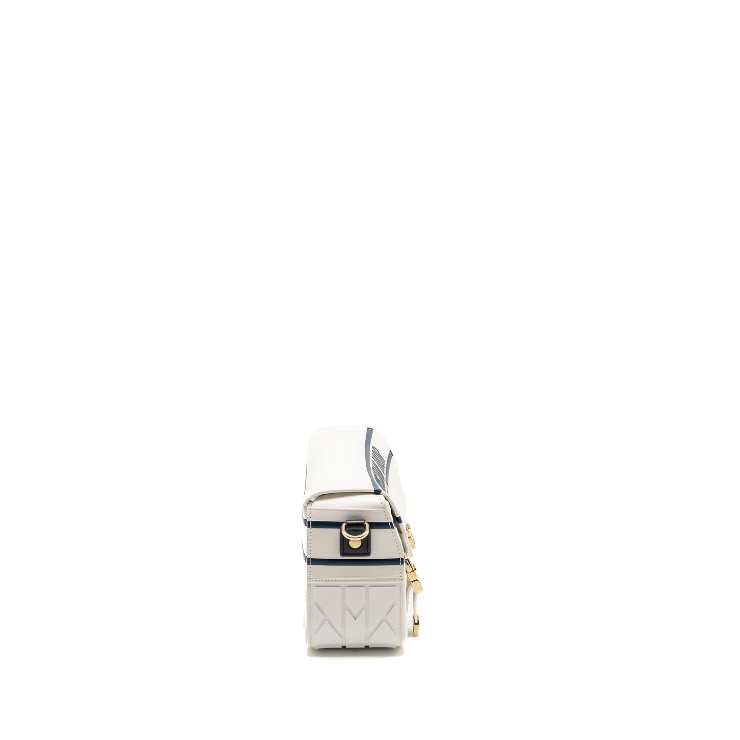Dior Small Diorcamp Purse Calfskin White