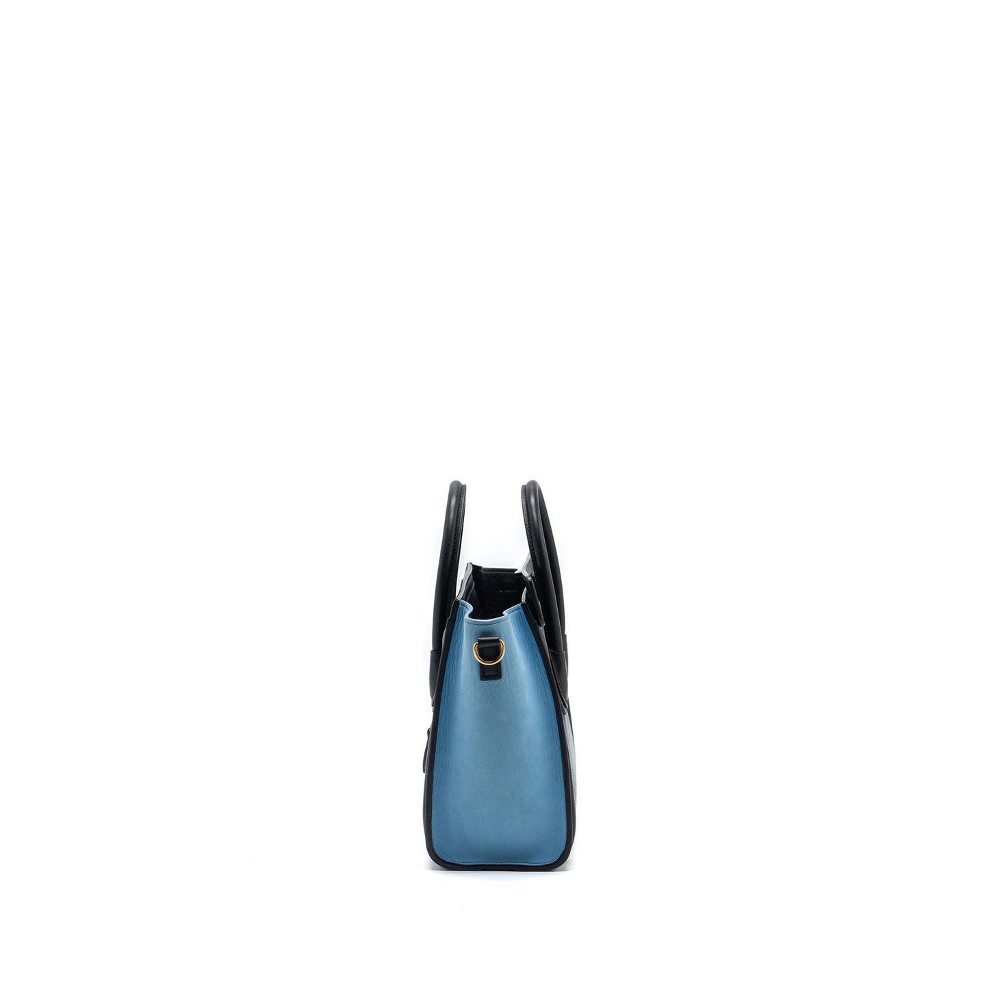 Celine Nano Luggage Purse Multi Colour blue/dark blue/black