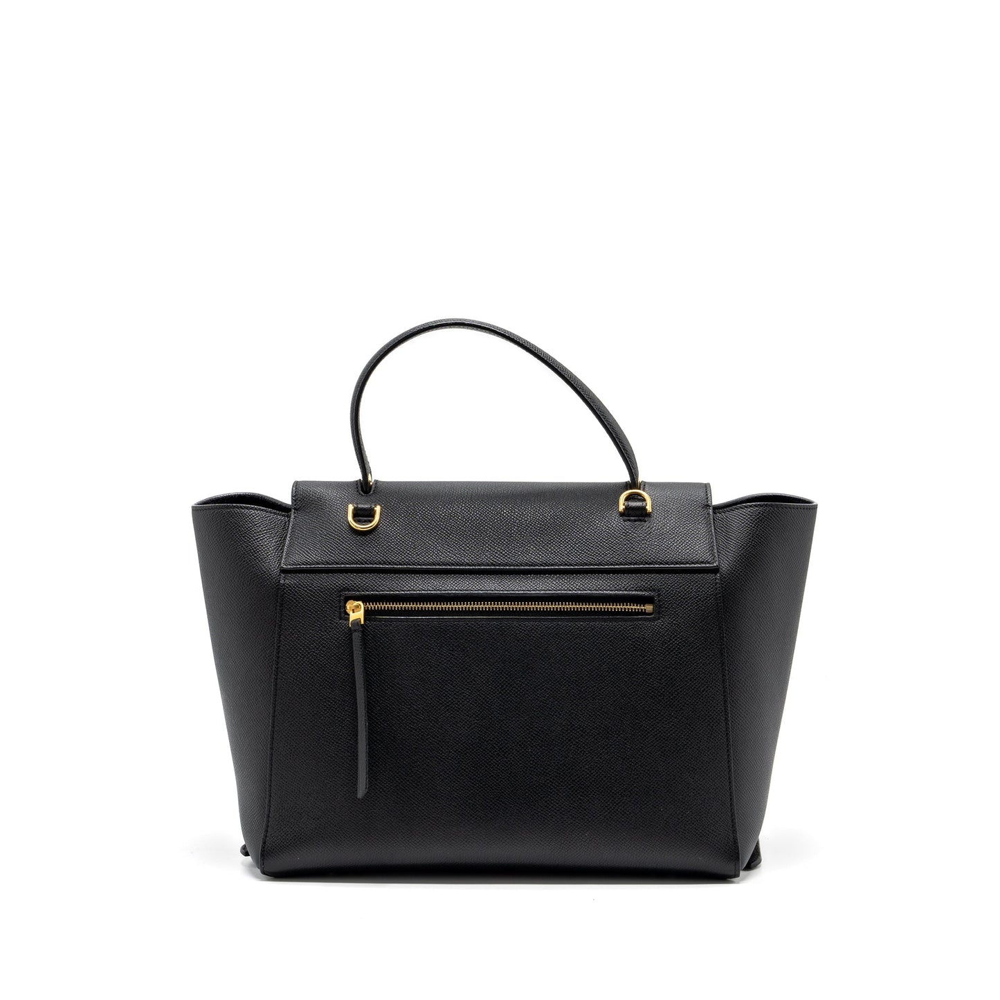 Celine mini belt Purse grained calfskin black