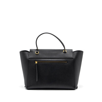 Celine mini belt Purse grained calfskin black