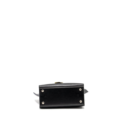 Fendi Mini 3jours Tote Purse Calfskin Black