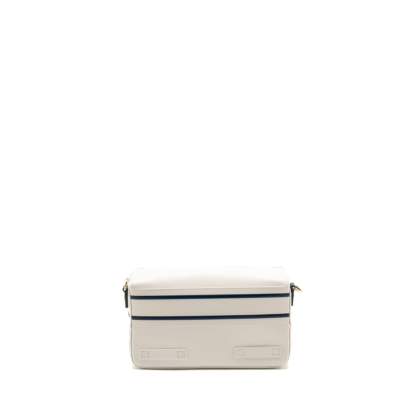 Dior Small Diorcamp Purse Calfskin White