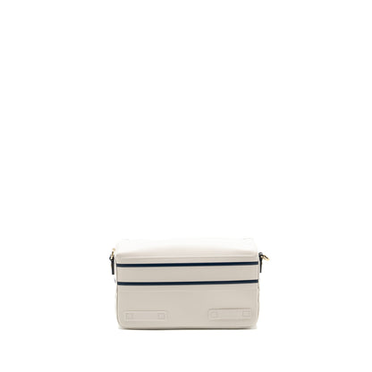 Dior Small Diorcamp Purse Calfskin White