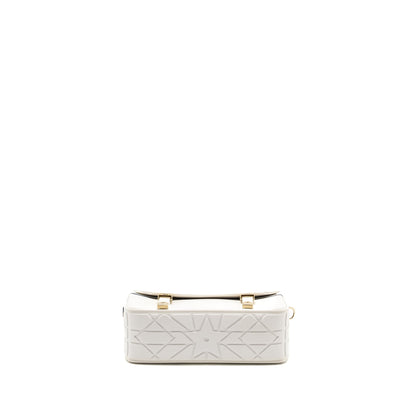 Dior Small Diorcamp Purse Calfskin White