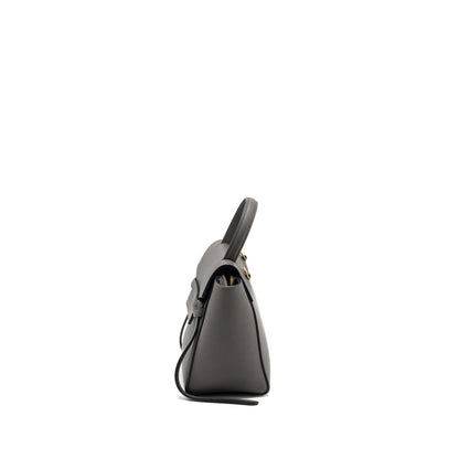Celine nano belt Purse calfskin grey