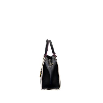 Fendi Mini 3jours Tote Purse Calfskin Black