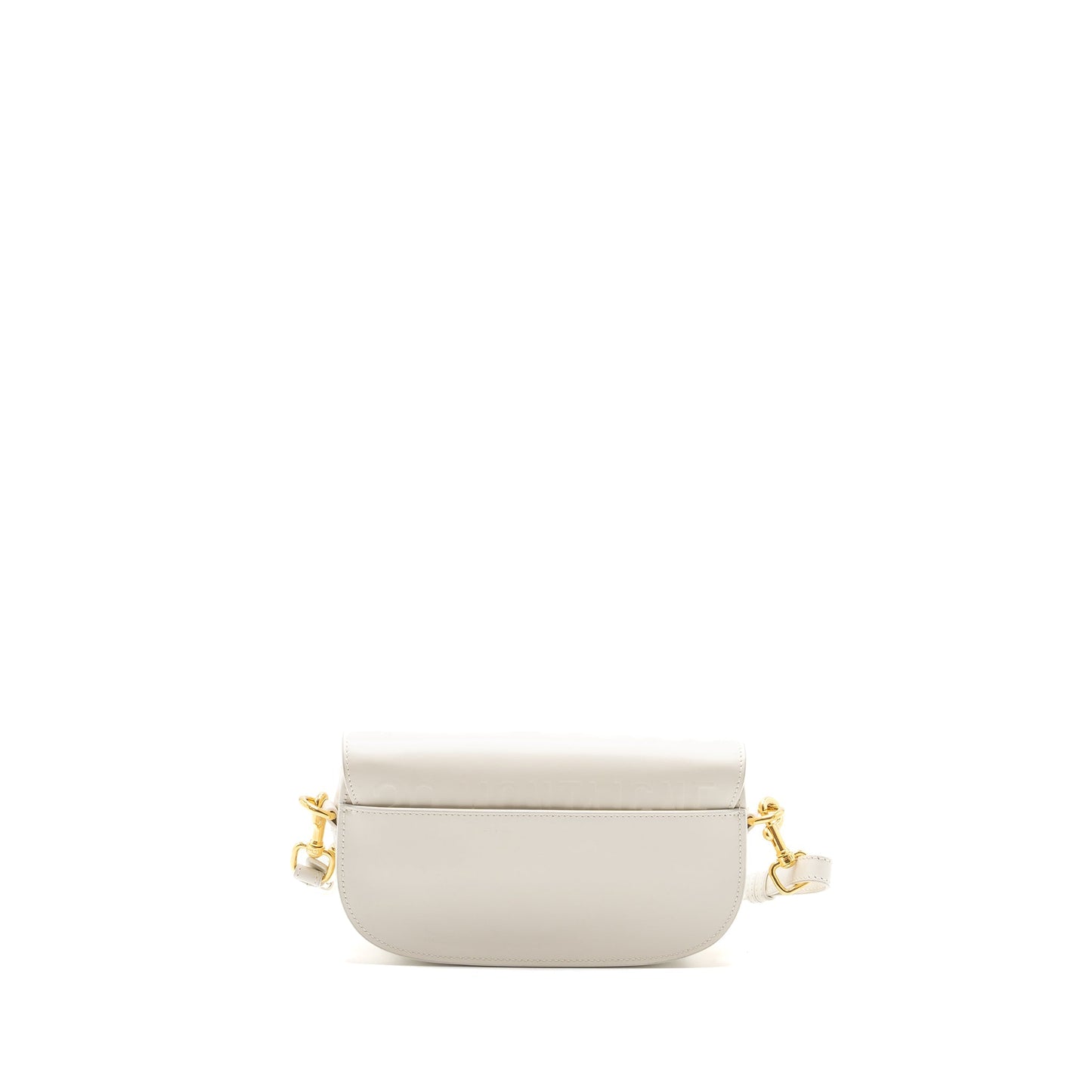 Dior Bobby East-West Purse Box Calfskin White
