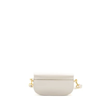 Dior Bobby East-West Purse Box Calfskin White