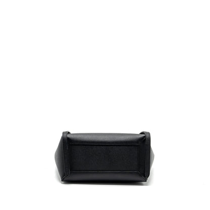 Celine Micro Belt Purse Calfskin Black