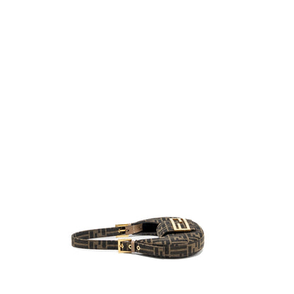 FENDI Mini cookie Purse Fabric jacquard