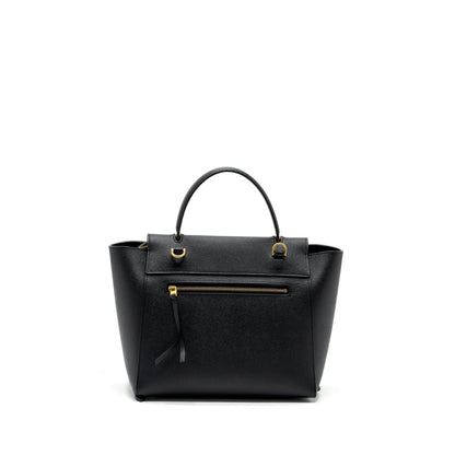 Celine Micro Belt Purse Calfskin Black