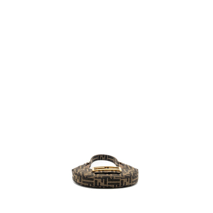 FENDI Mini cookie Purse Fabric jacquard