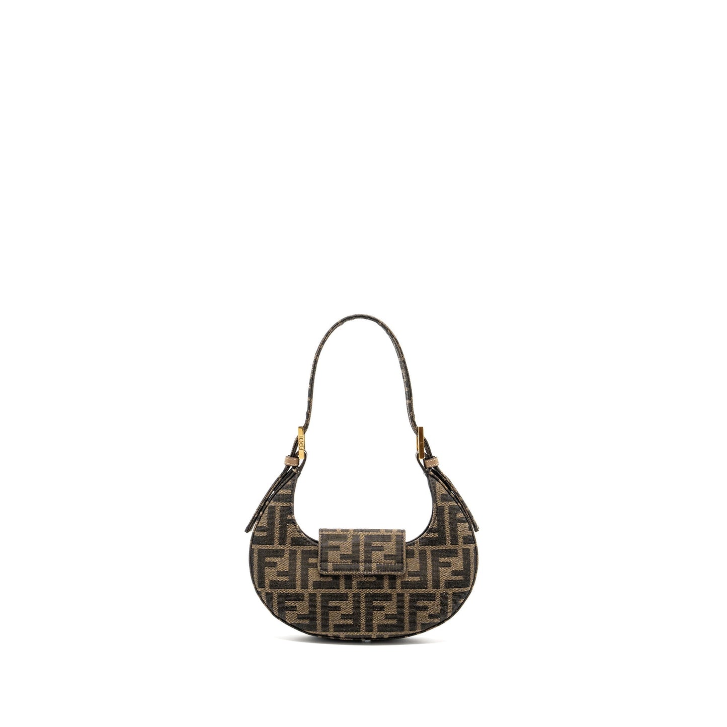 FENDI Mini cookie Purse Fabric jacquard