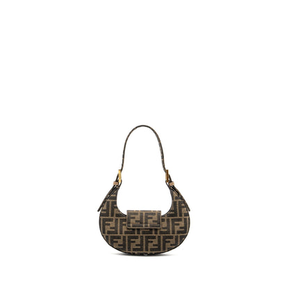 FENDI Mini cookie Purse Fabric jacquard