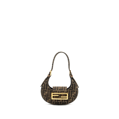 FENDI Mini cookie Purse Fabric jacquard