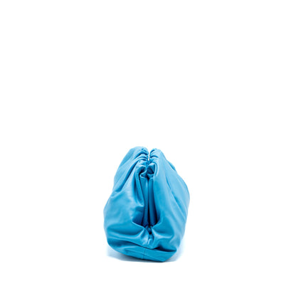 Bottega Veneta The Pouch Calfskin Blue