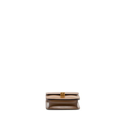 Celine Teen classic box Purse calfskin brown