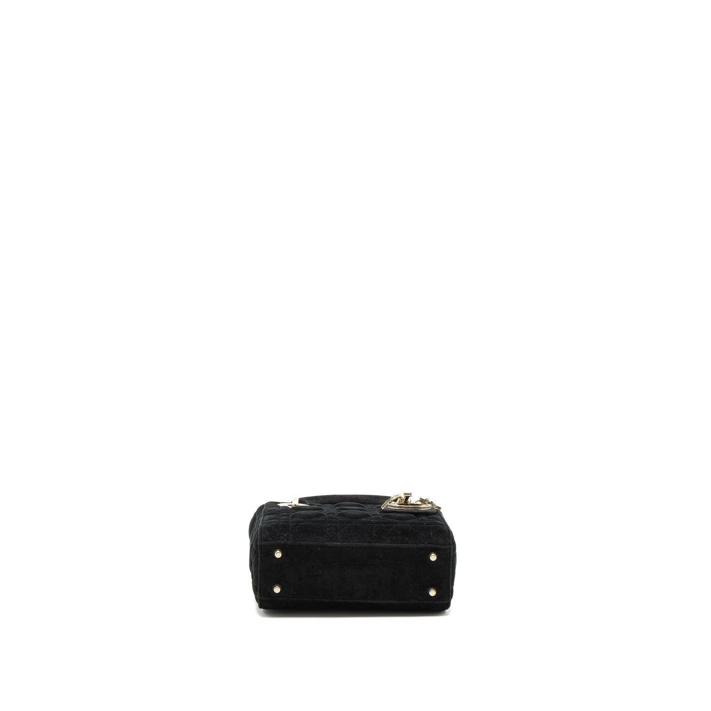 Dior Mini Lady Dior Velvet Black
