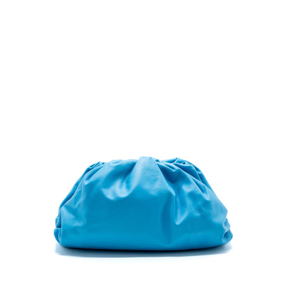 Bottega Veneta The Pouch Calfskin Blue