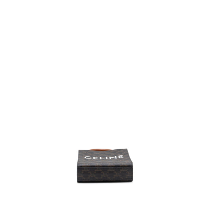 CELINE VERTICAL CABAS TRIOMPHE CANVAS BROWN