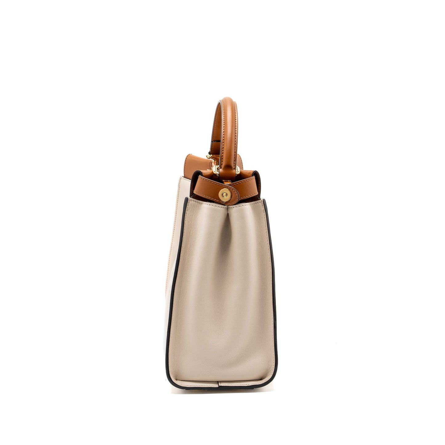 Fendi Medium Peekaboo Purse Calfskin Multicolour