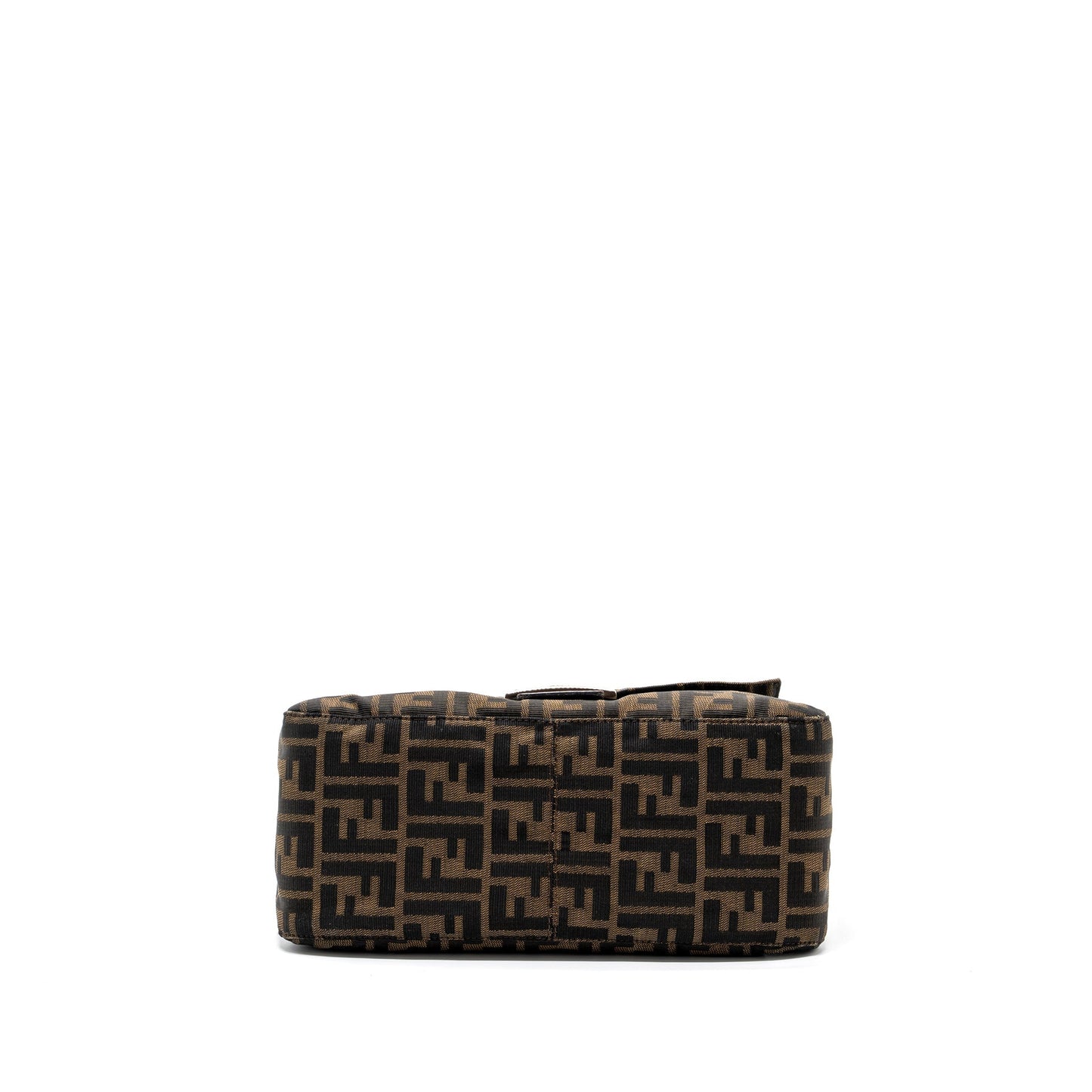 Fendi Vintage Mini Purse Jacquard Canvas Brown