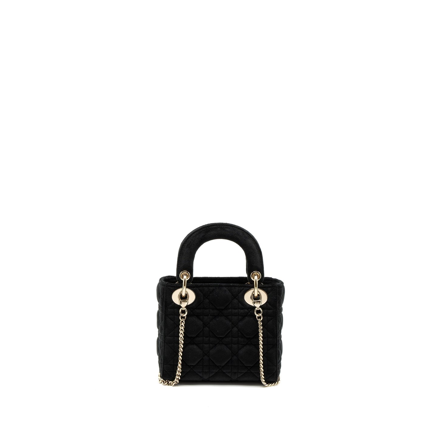 Dior Mini Lady Dior Velvet Black