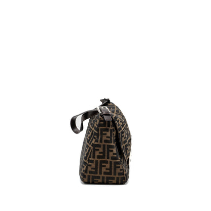 Fendi Vintage Mini Purse Jacquard Canvas Brown
