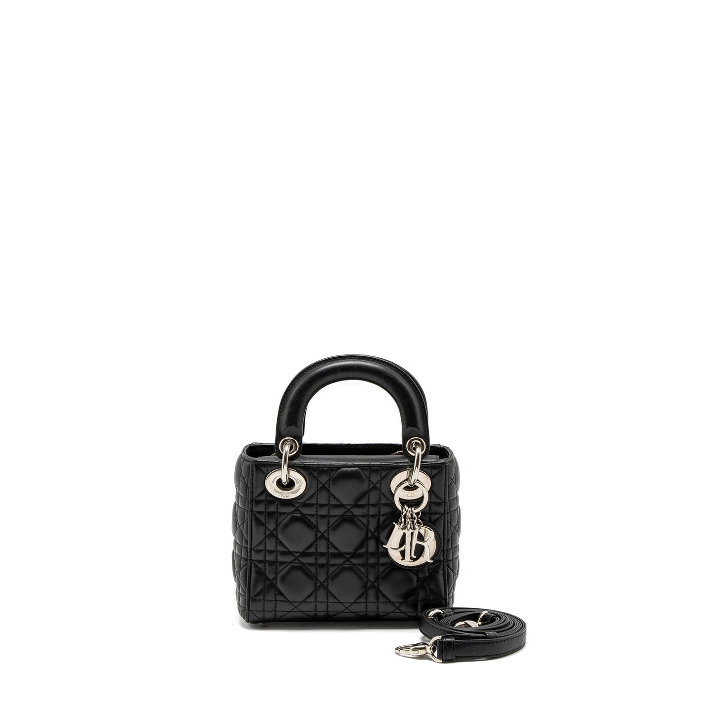 Dior Mini Lady Dior Lambskin Black