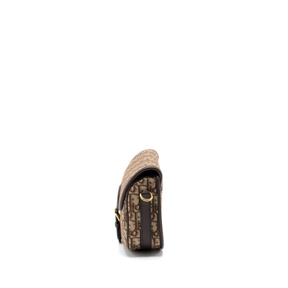 Dior medium bobby Purse Brown Dior oblique jacquard