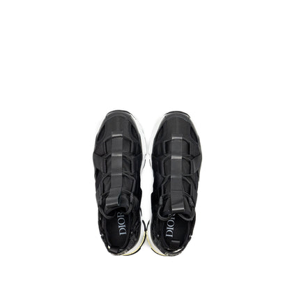 Dior Size 42 Sneaker Neoprene/Leather Black/White