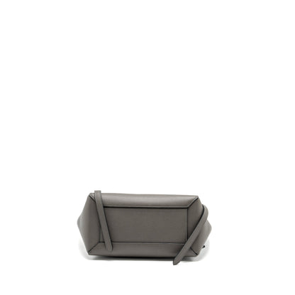 Celine Micro Belt Purse Grained Calfskin Grey