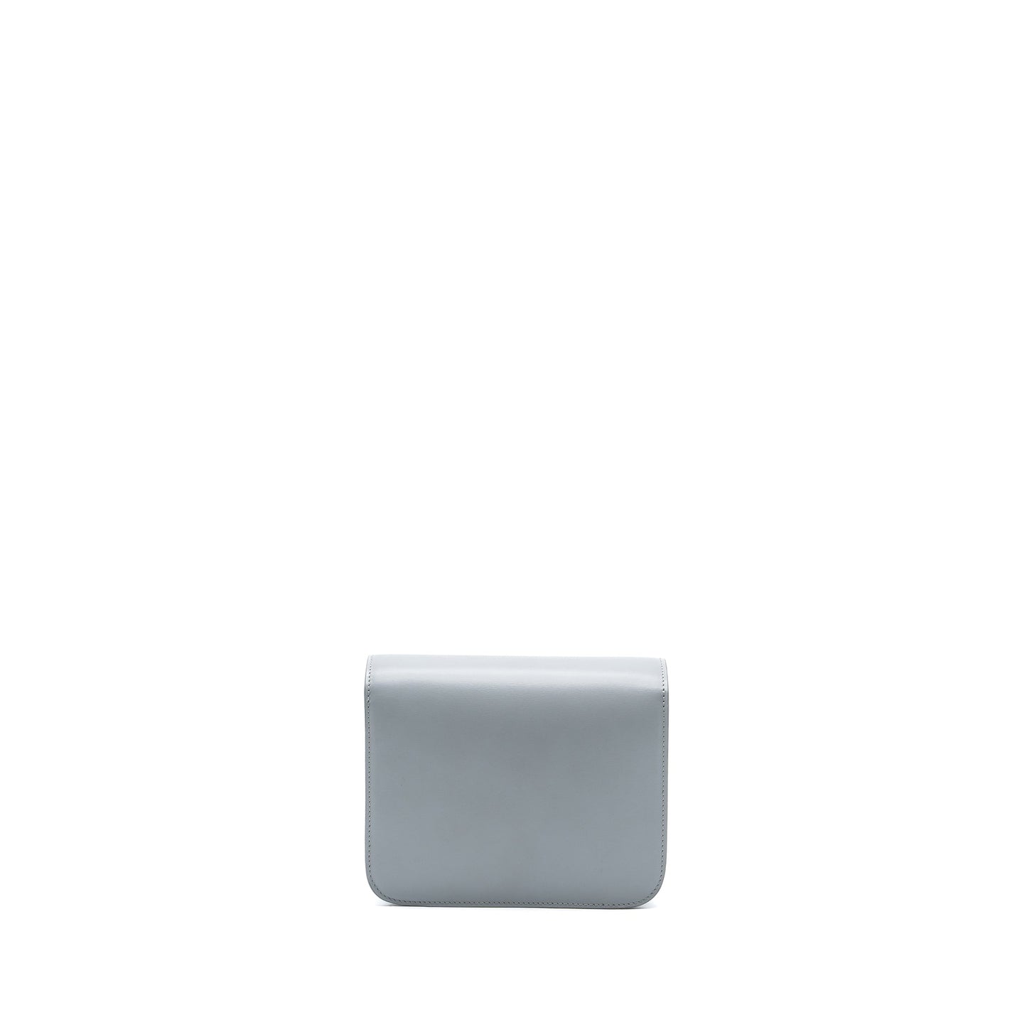 Celine Teen Classic Purse Box Calfskin Light Grey
